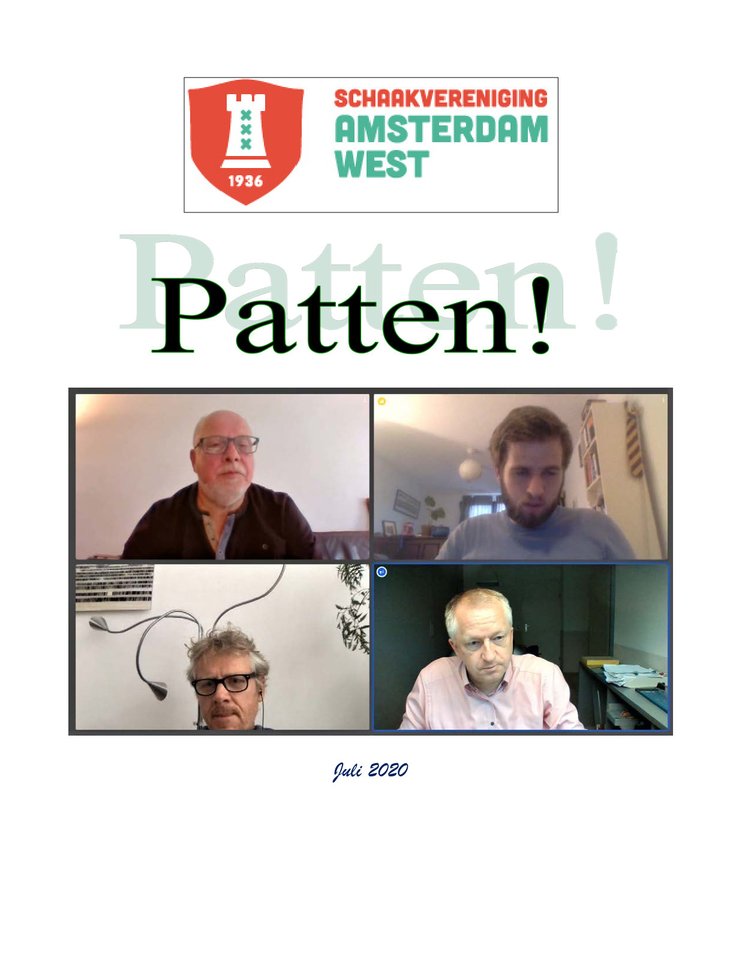 Voorkant van Patten juli 2020